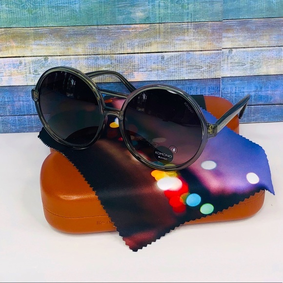 KOMONO Coco Black Smoke Sunglasses 🕶 (NEW) - Picture 3 of 10
